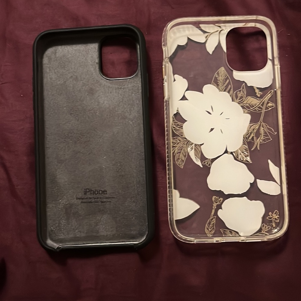 2 iPhone 11 cases 1 is Apple other is from AT&T both for $26 - Picture 2 of 2